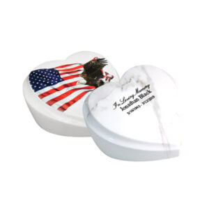 Memorial Heart Flag